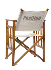 director´s chair *position*