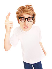 Angry nerd