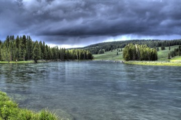 Stormy River
