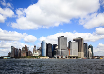 Fototapeta premium The Lower Manhattan Skylines