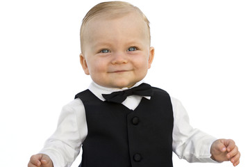 Little Boy in Tuxedo