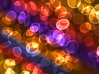 Beautiful background of holiday lights