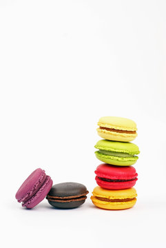 macarons aux parfums diff&eacute;rents