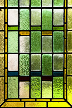 Colorful stained glass