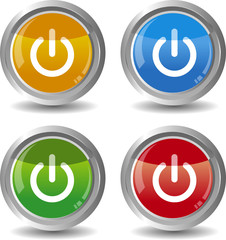 bouton mise en route