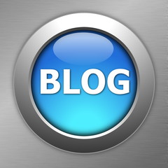 blue blog button