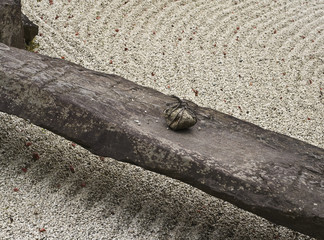 Zen garden detail
