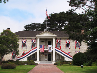 town hall of Monterrey, California