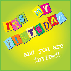 Birthday invitation