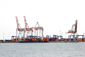 Port cranes