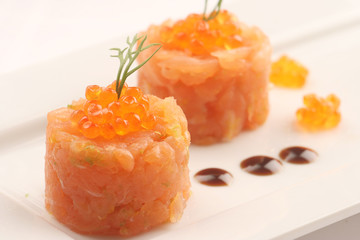 Salmon Tatar