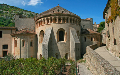 Obraz premium abbaye de saint guilhem le désert