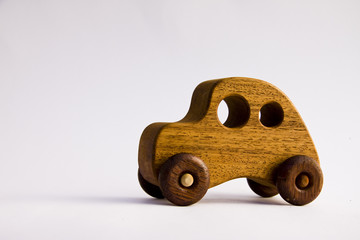 Retro Wooden toy car