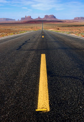 highway to monument valley