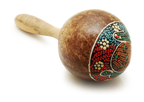 maracas isolated