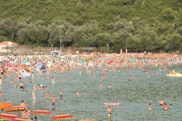 Naklejka premium Beach view
