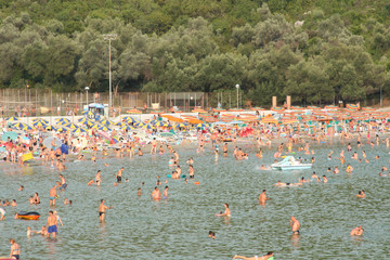 Naklejka premium Beach view