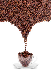 Naklejka premium Cup of coffee