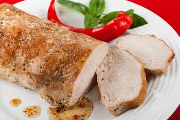 Roasted meat