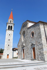 Fototapeta premium Pieve di S. Margherita, S. Margherita del Gruagno - Udine (9)