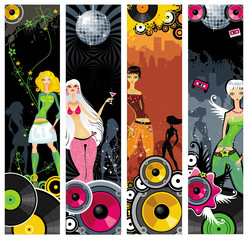 Club girls banners