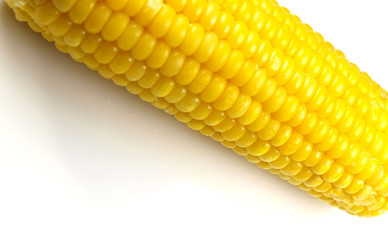 tasty corn on white