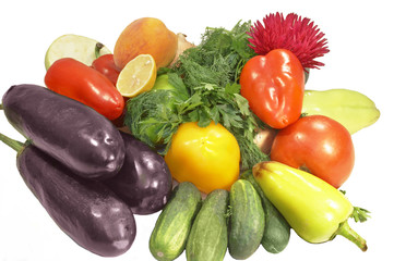 group of frech vegetables