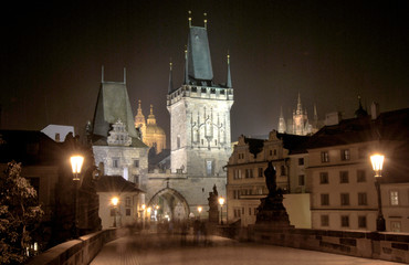 Fototapeta na wymiar Czech republic,Prague, Charles bridge