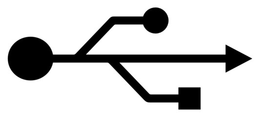 USB Symbol (vector)