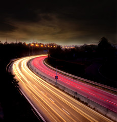 traffic on highway