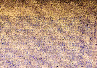 texture of the old paper