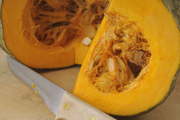 Zucca tagliata - Cucurbita maxima