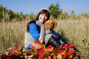 freunde im herbst