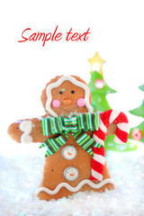 gingerbread man winter