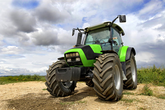 Fototapeta Tractor