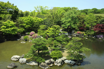 Fototapeta na wymiar Ogród japoński