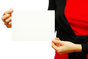 card blank