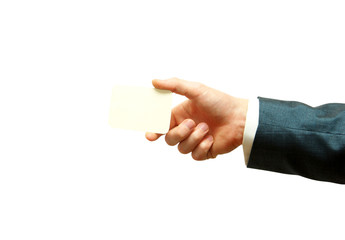 card  in hand