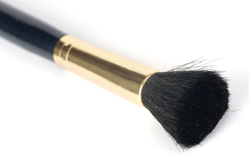 closeup cosmetic brush