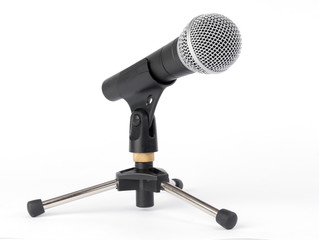 microphone isolated on white background