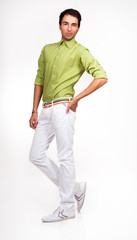 Naklejka premium Young man.