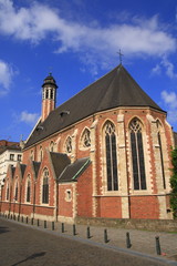 Fototapeta na wymiar Kirche in Bruessel