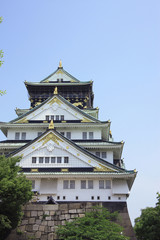 Fototapeta premium 大阪城天守閣