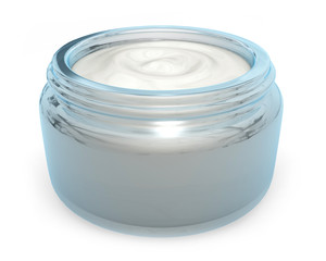 Jar of Moisturizing Cream