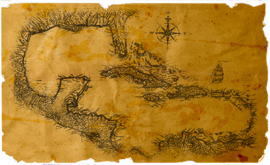 Ye Old Pirate Map