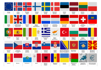 Europe-Buttons-Set-2D-square