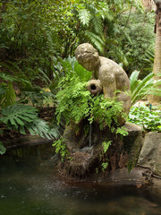 Fontaine discrète