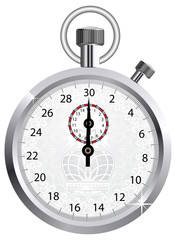 Vector crown stopwatch