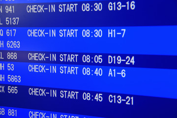 Obraz premium 電光掲示板