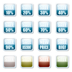 sale discount button
